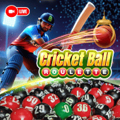 Cricket Ball Roulette live game cover